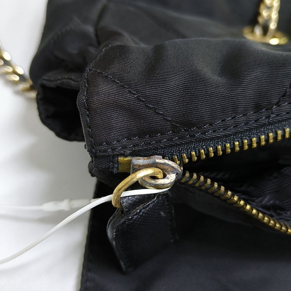 Quilted Nylon Black