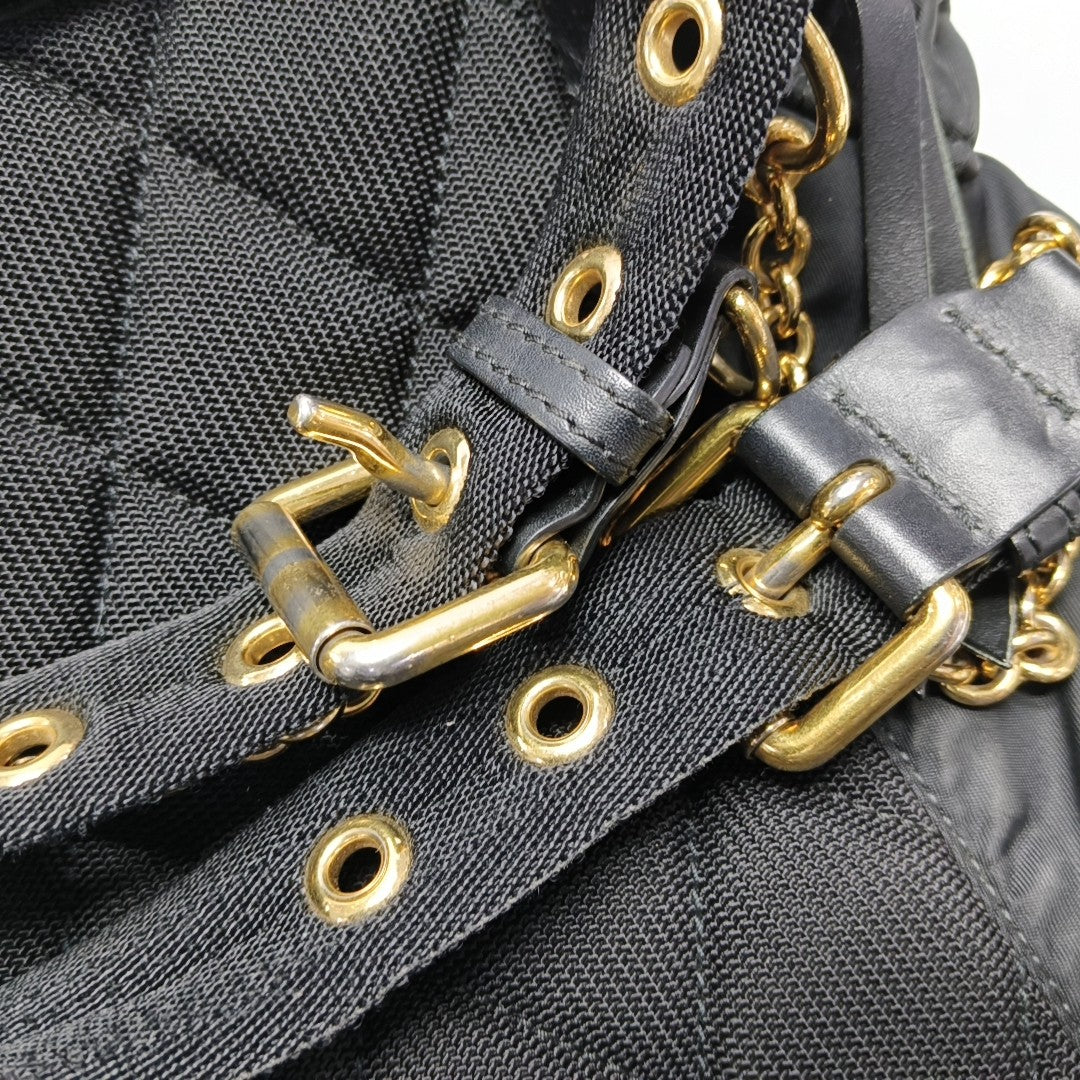 The Rucksack Nylon Black
