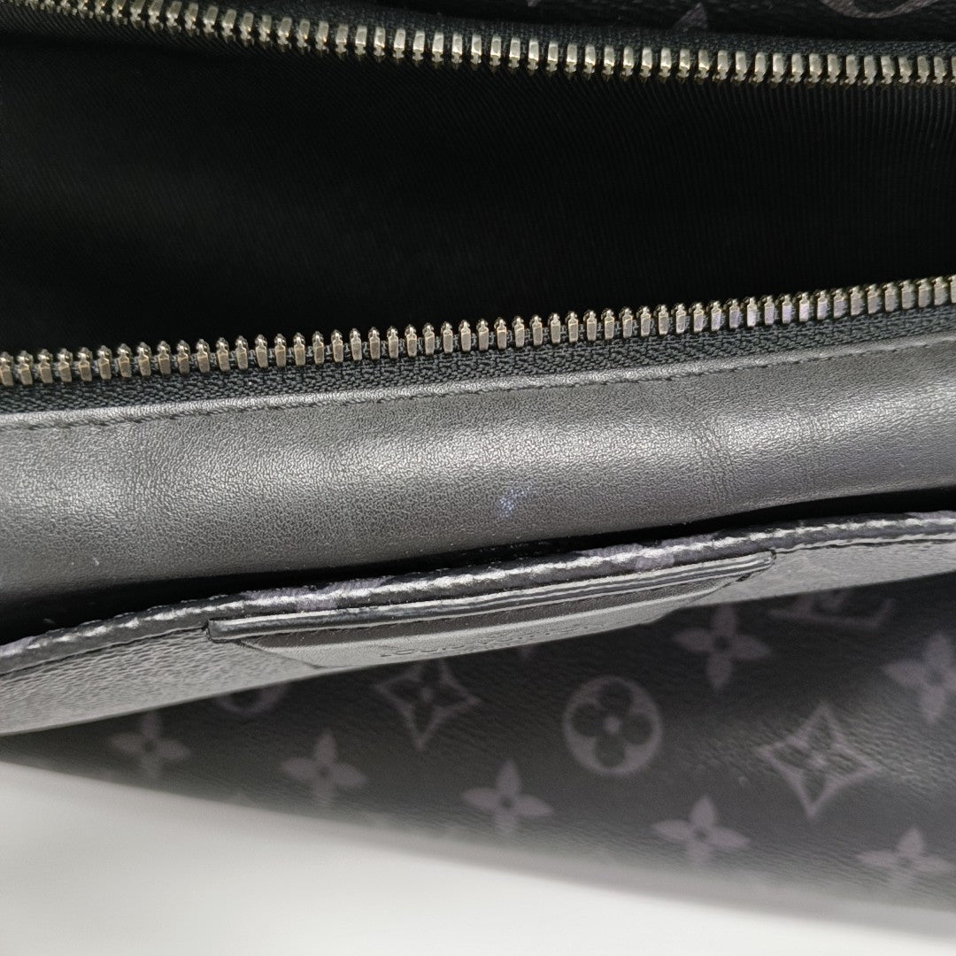 DISCOVERY Monogram Coated Canvas Gray