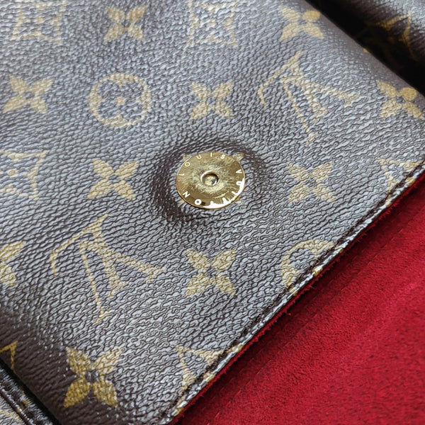 MULTIPLE Monogram Coated Canvas Brown