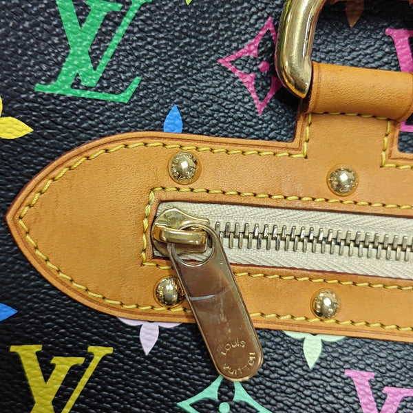 LV × TM RITA Monogram Coated Canvas Black