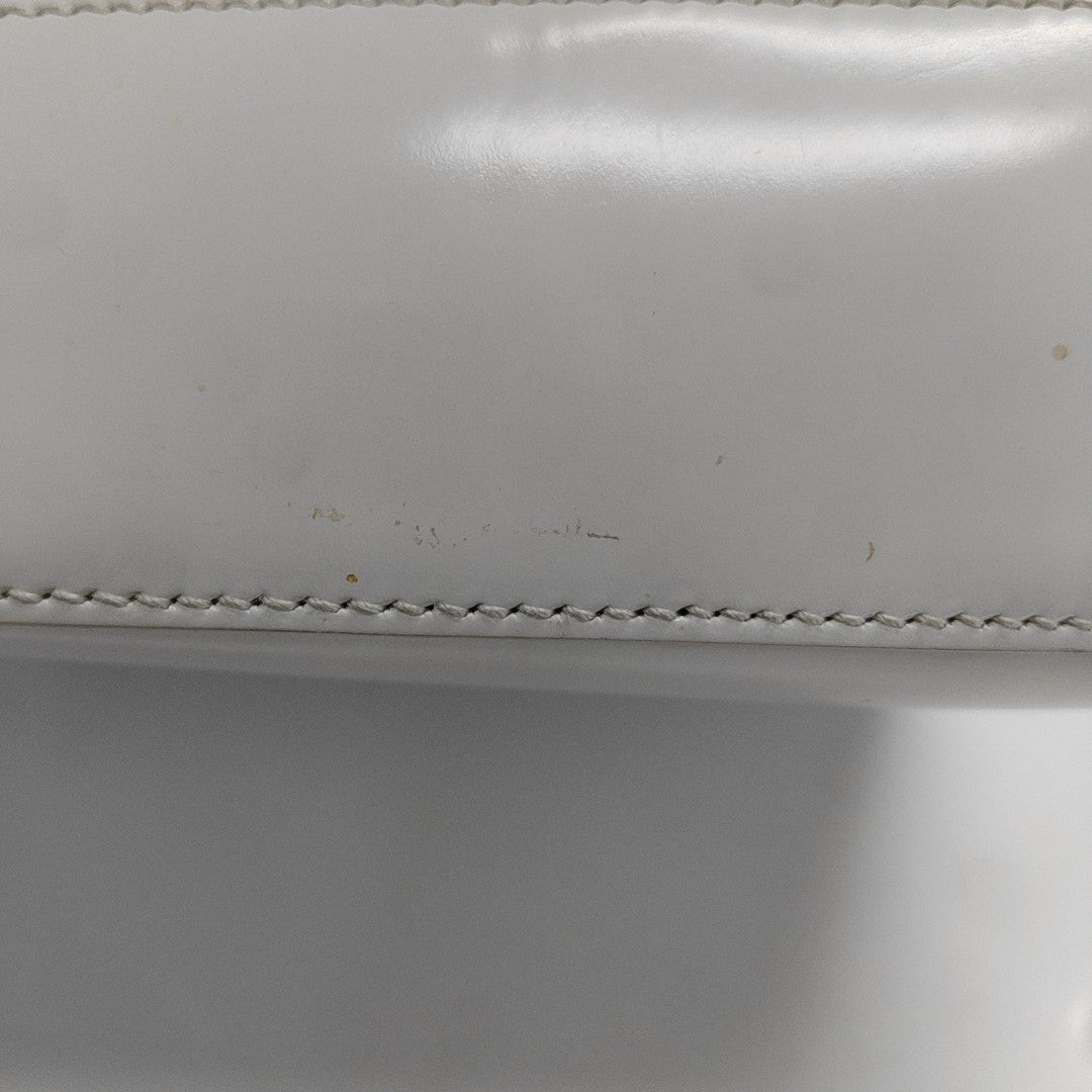 Calfskin Tote Bag Small White