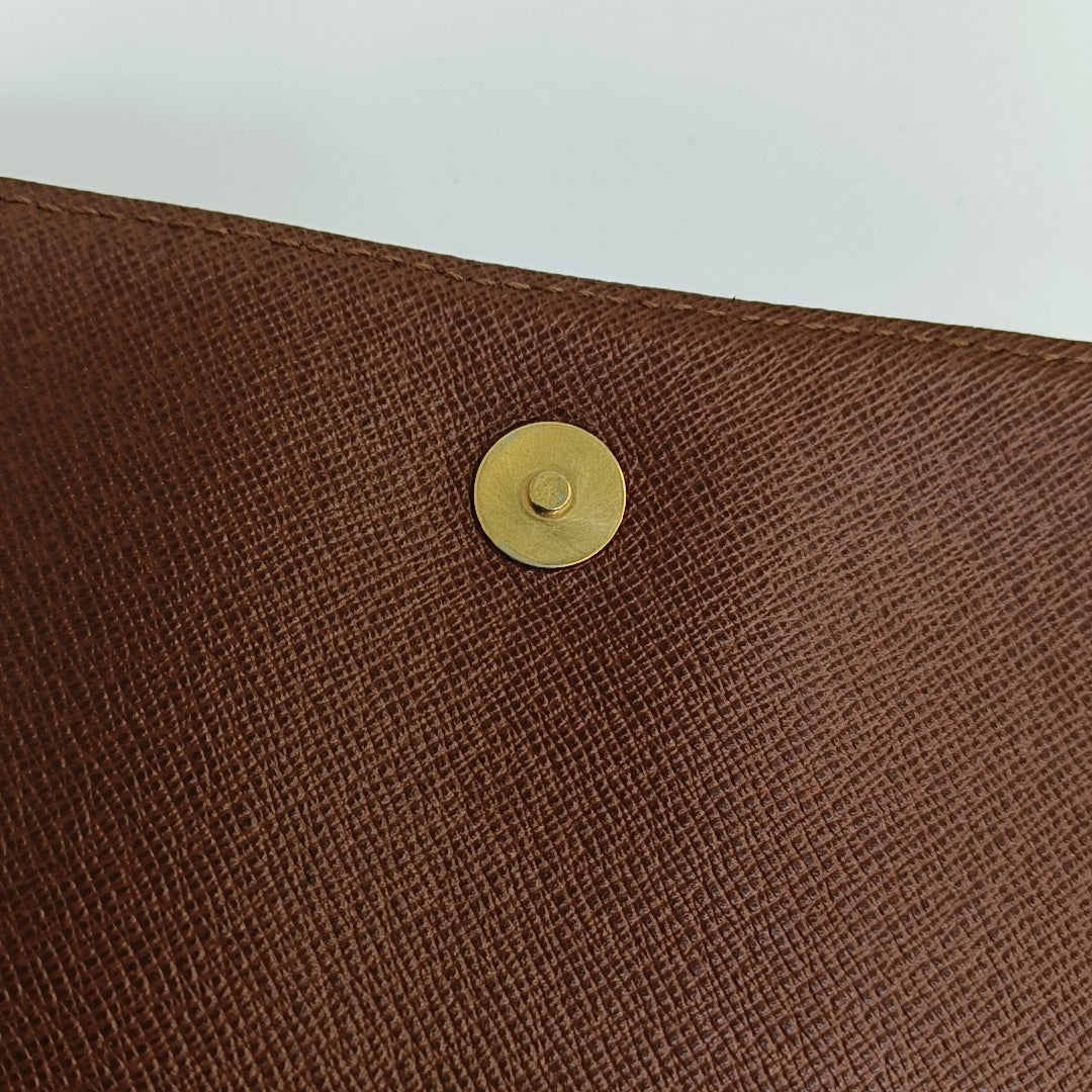 MUSETTE TANGO Monogram Coated Canvas Brown