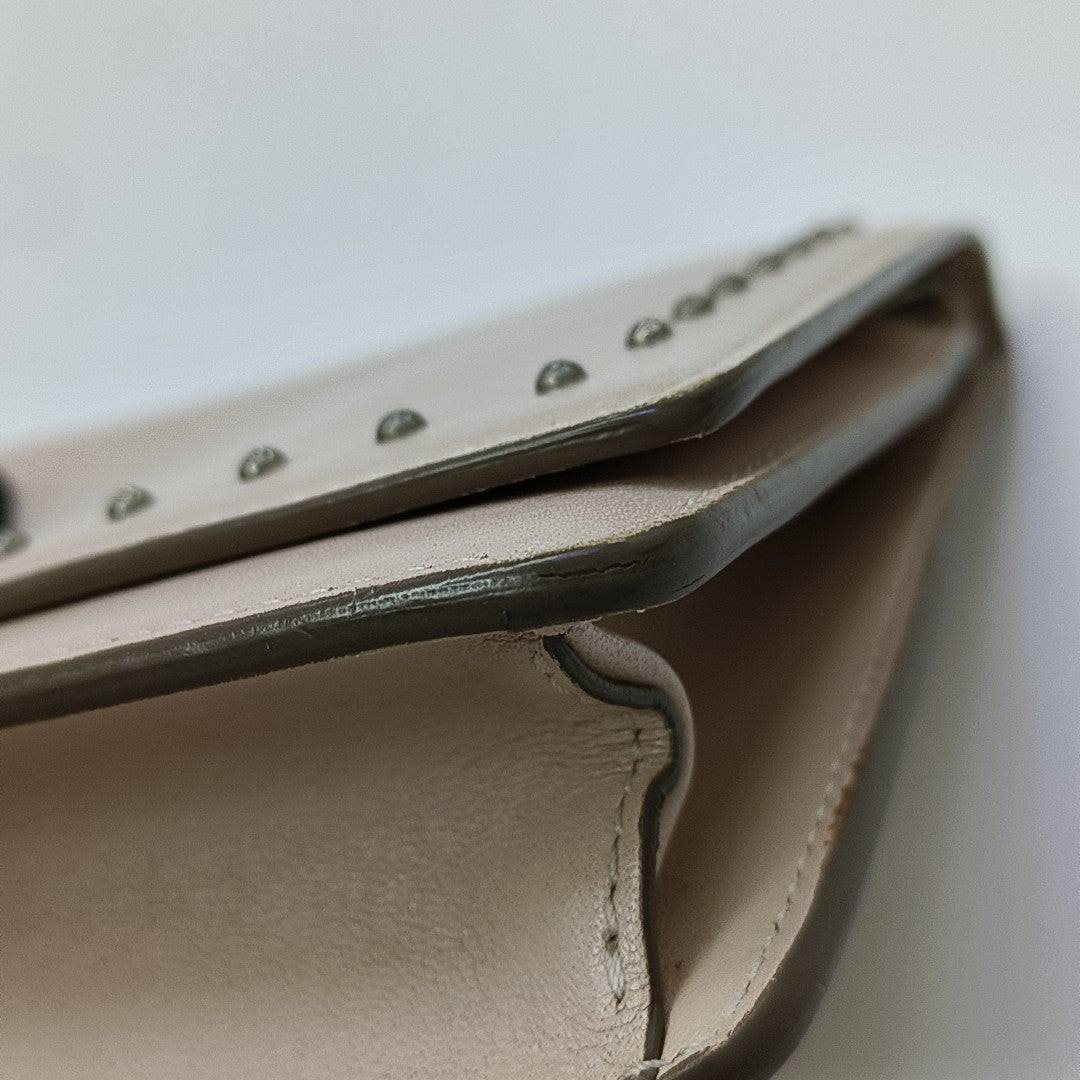 Calfskin Shoulder Bag Pink