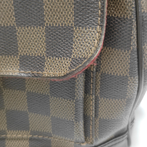 KNIGHTSBRIDGE Damier Ebene Coated Canvas Brown