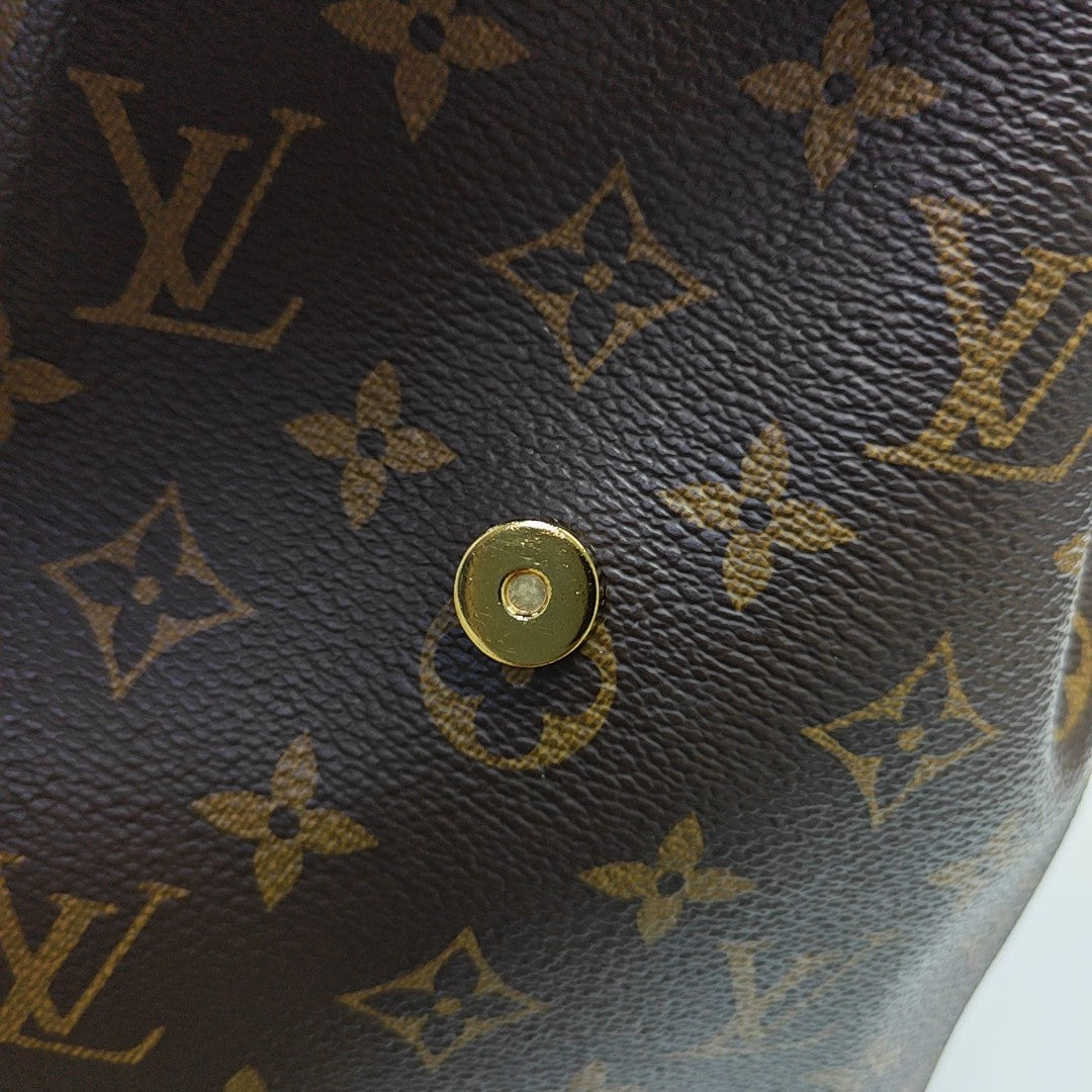MONTSOURIS BB Monogram Coated Canvas Brown