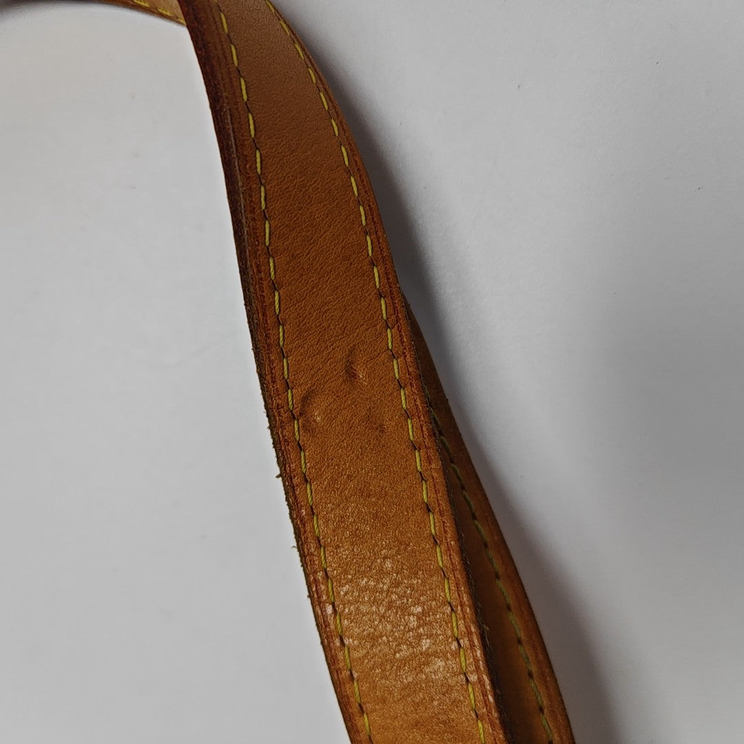 STRESA Monogram Coated Canvas Brown