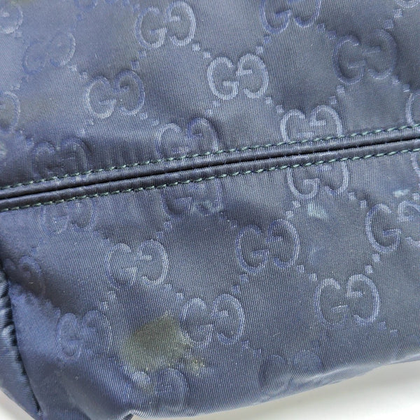 Monogram Nylon Tote Bag Black