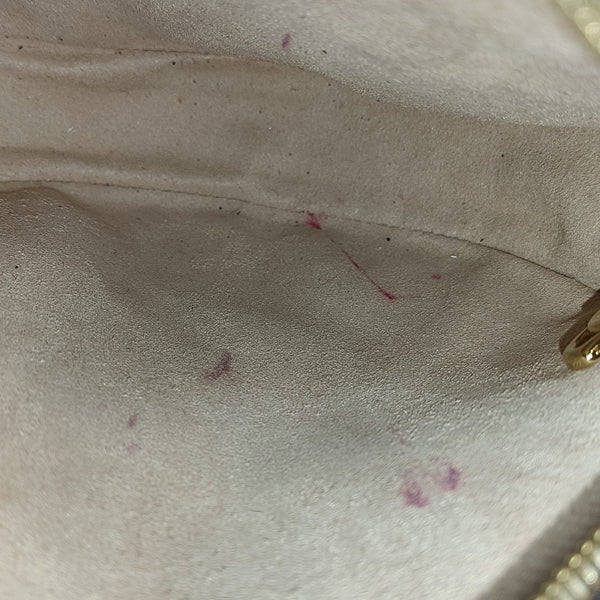 Ophidia Mini Monogram Lona Revestida Beige