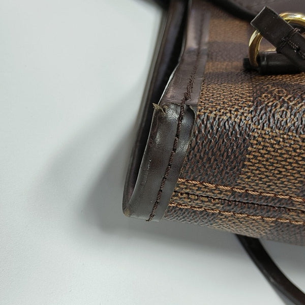 NEVERFULL PM Damier Ebene Coated Canvas Brown