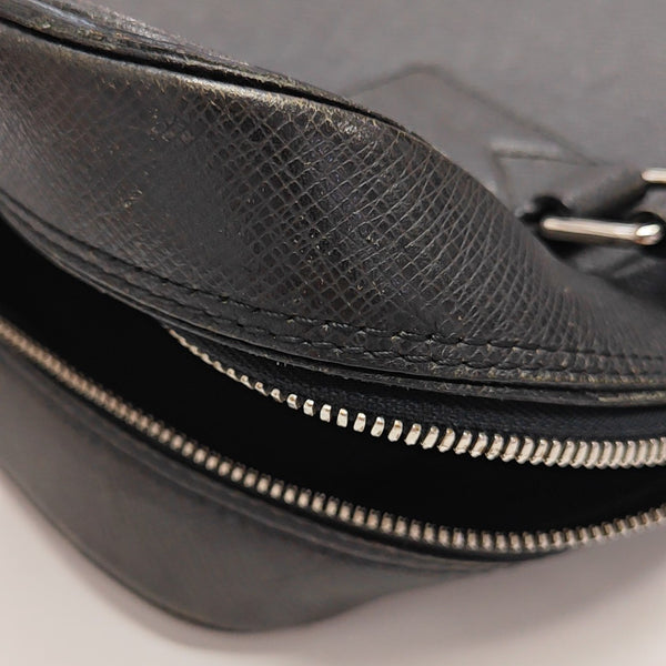 Calfskin Top Handle Bag Black