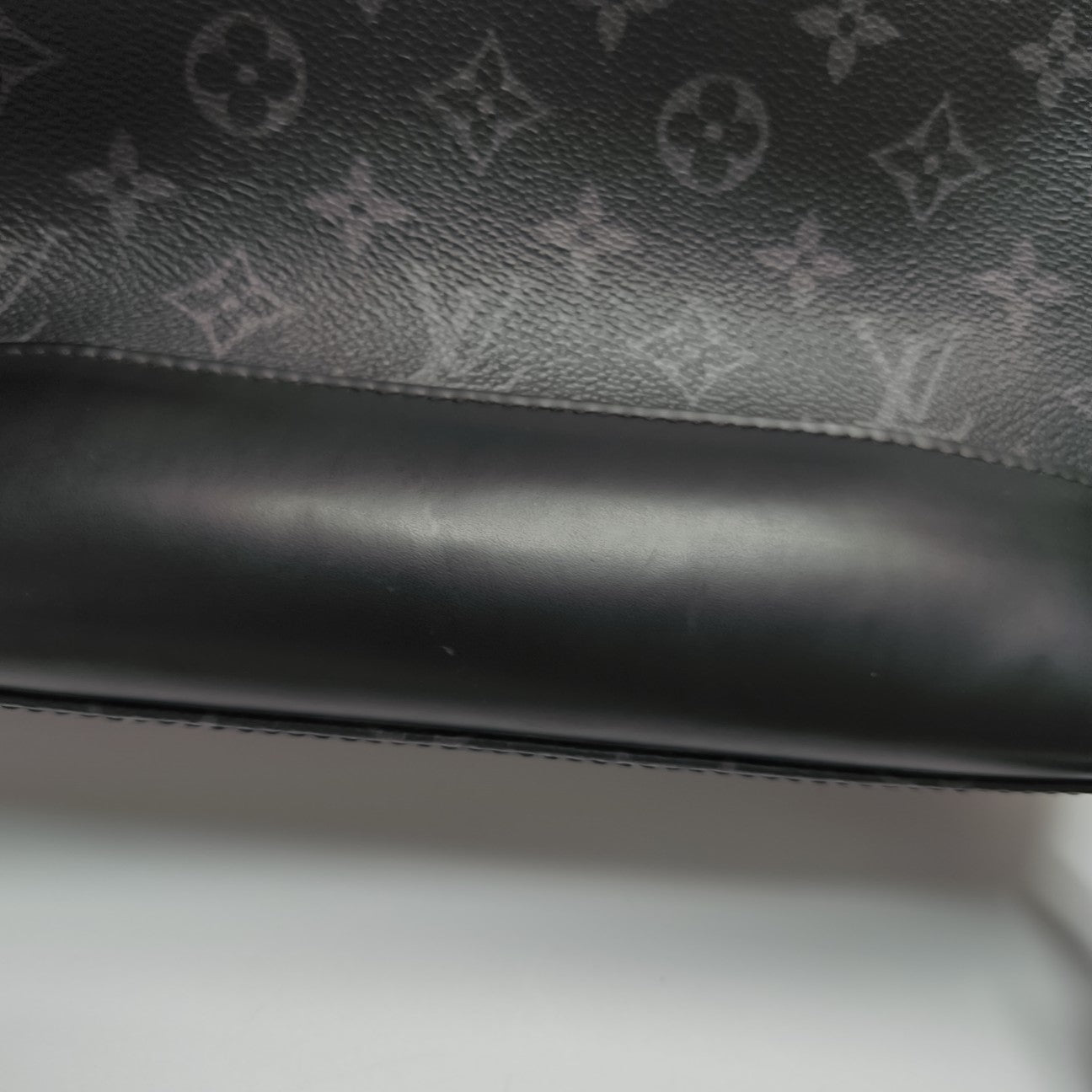 VOYAGER PM Monogram Coated Canvas Black