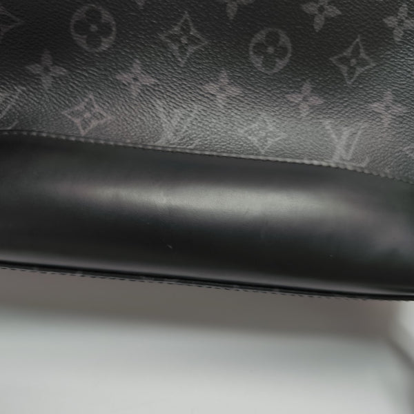 VOYAGER PM Monogram Coated Canvas Black