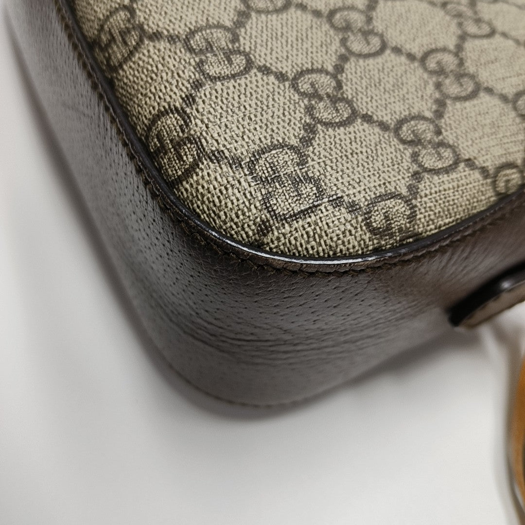 Neo Vintage Monogram Coated Canvas Beige