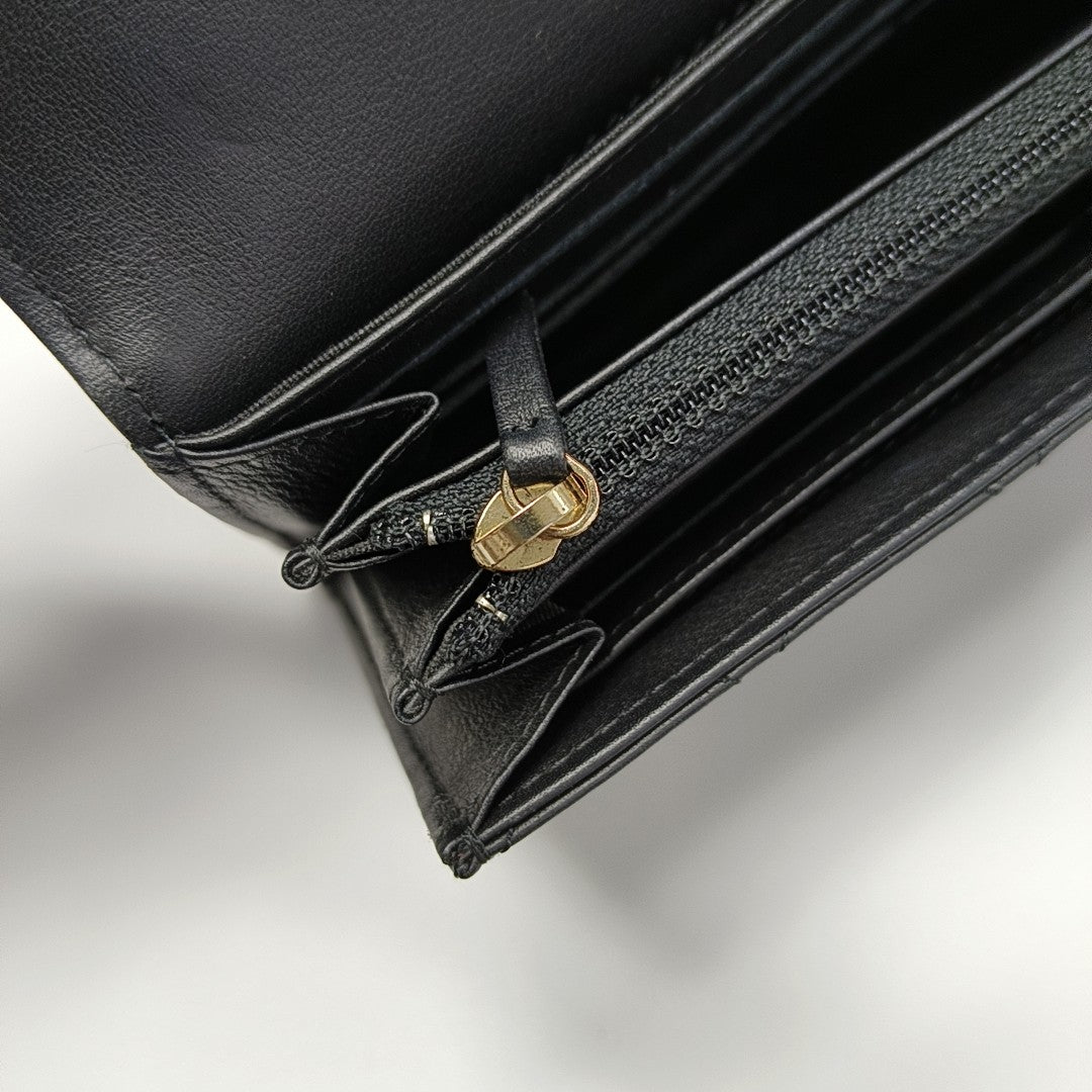 BOY CHANEL Mini Quilted Calfskin Black