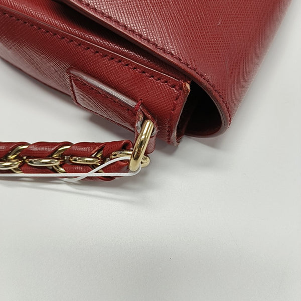Gancini Calfskin Red