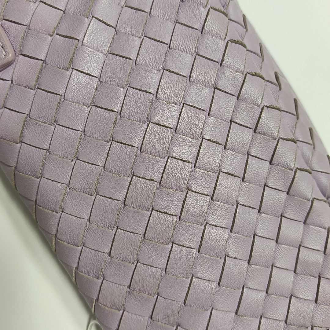 Lambskin Shoulder Bag Purple