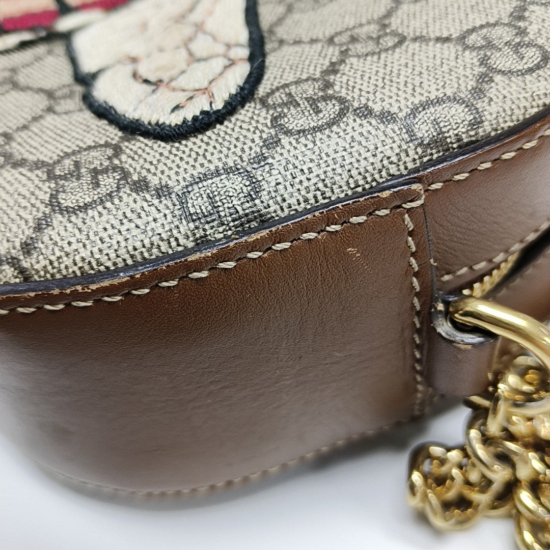 Animalier Monogram Coated Canvas Beige
