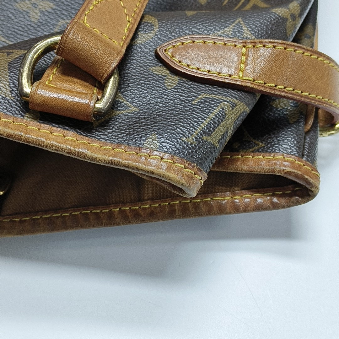 BATIGNOLLES MM Monogram Coated Canvas Brown