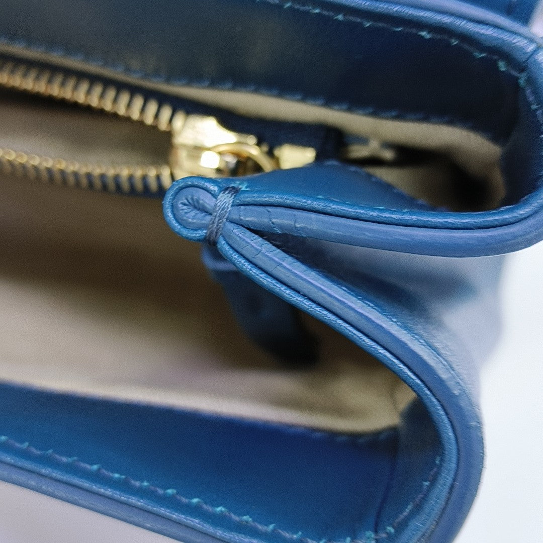 Chloé C Small Calfskin Blue