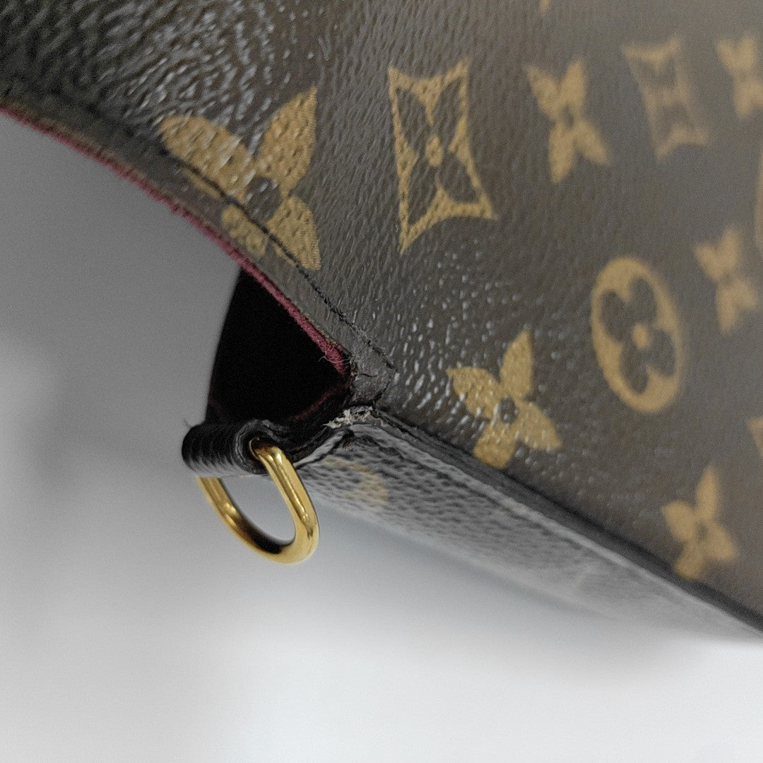 FÉLICIE Monogram Coated Canvas Brown