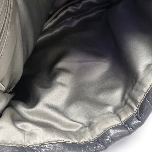 Quilted Lambskin Gray