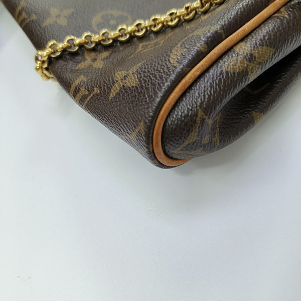 EVA Monogram Coated Canvas Brown
