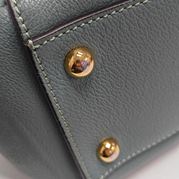 Buckle Medium Calfskin Green