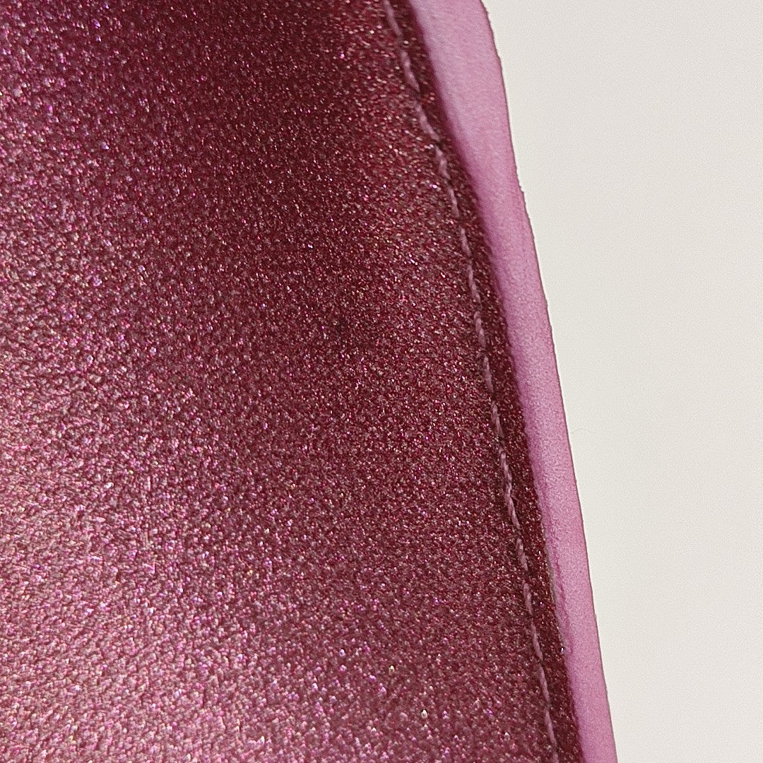 Hourglass XS Quilted Calfskin Red