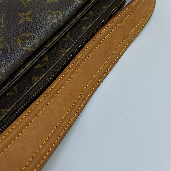 VIVA CITE Monogram Coated Canvas Brown