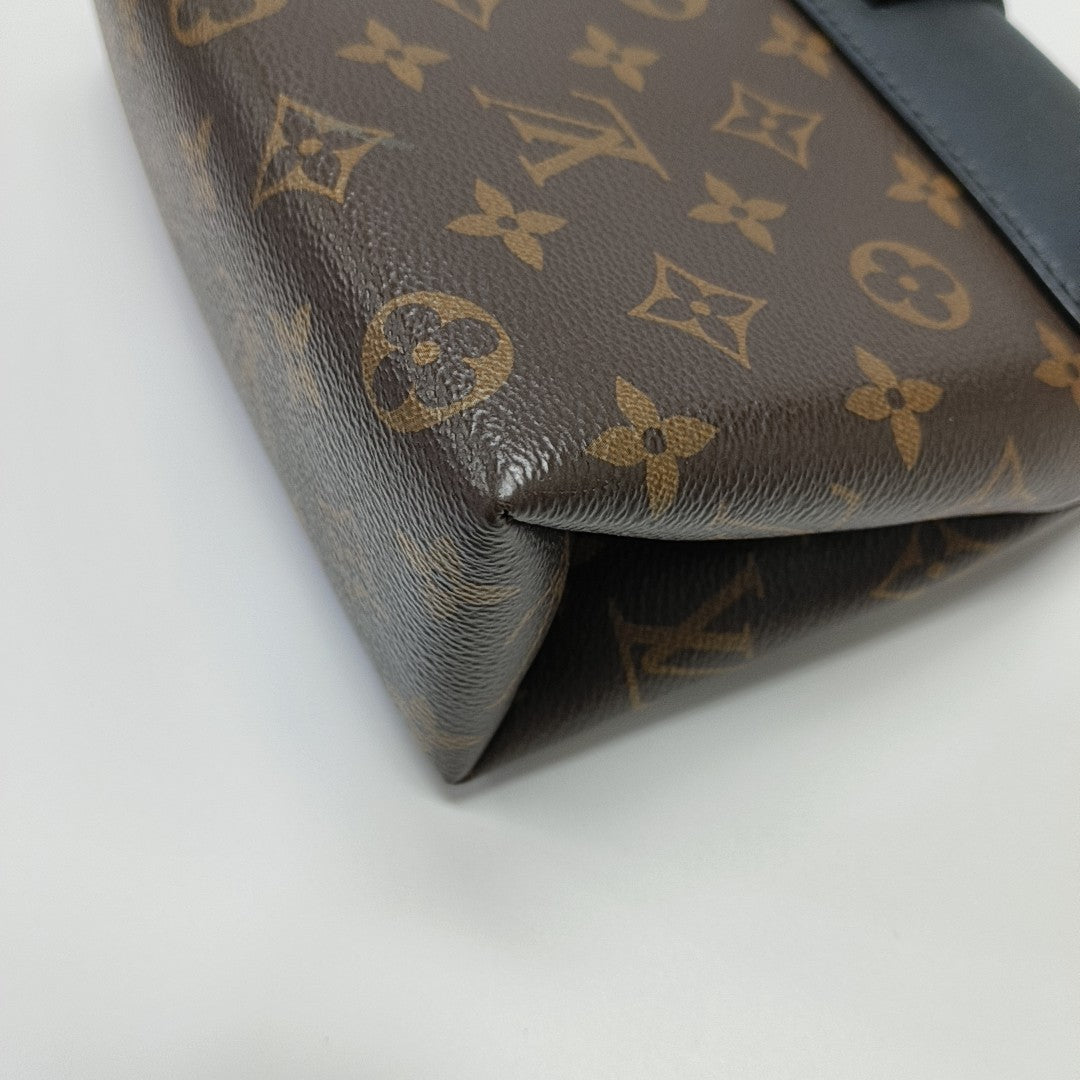 LOCKY BB Monogram Coated Canvas Brown