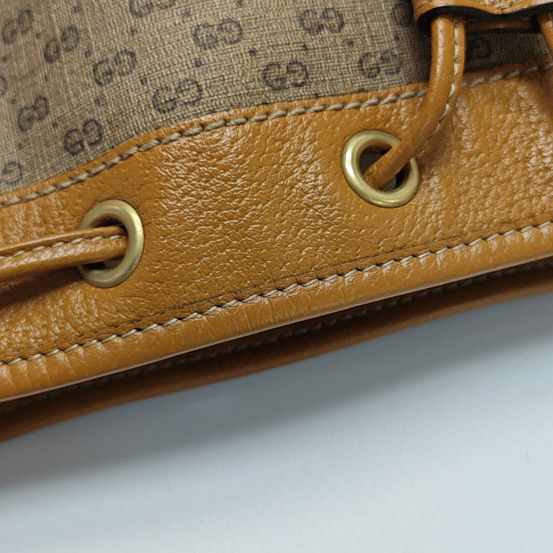 Disney X Gucci Monogram Coated Canvas Brown