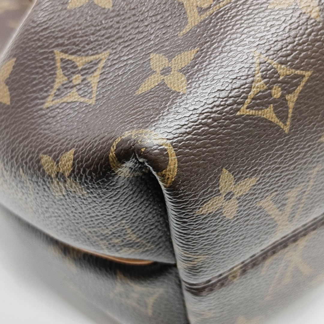 TURENNE Monogram Coated Canvas Brown