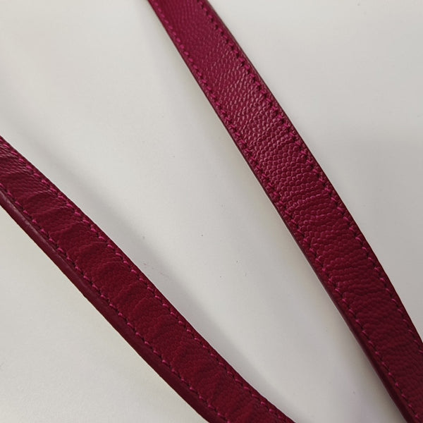 Calfskin Shoulder Bag Red