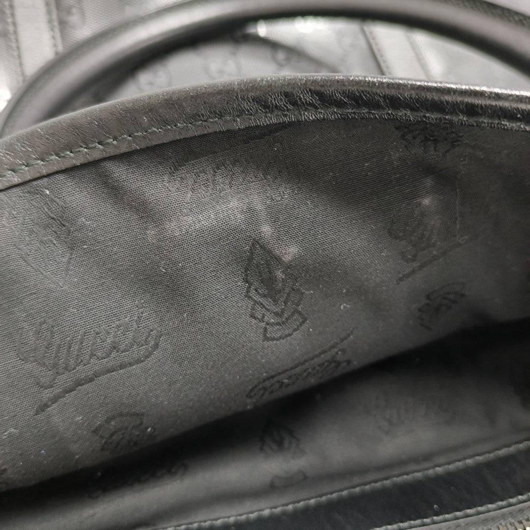 Monogram Coated Canvas Black