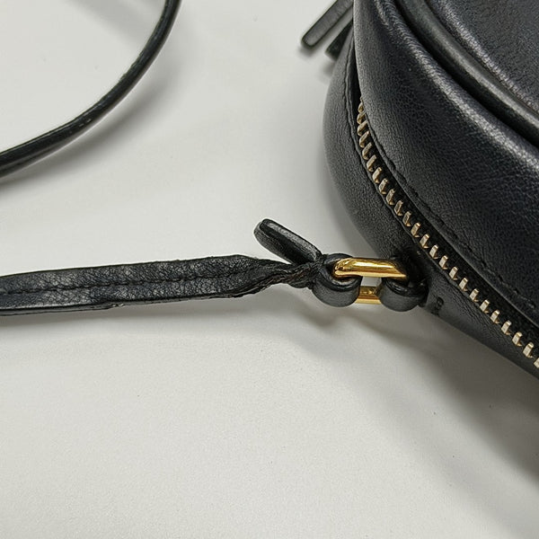 Calfskin Shoulder Bag Black