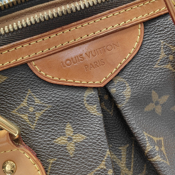 PALERMO PM Monogram Coated Canvas Brown