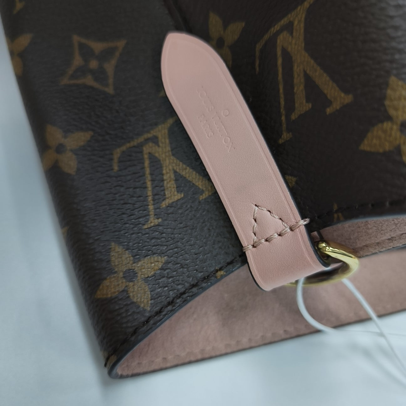 NÉONOÉ MM Monogram Coated Canvas Brown