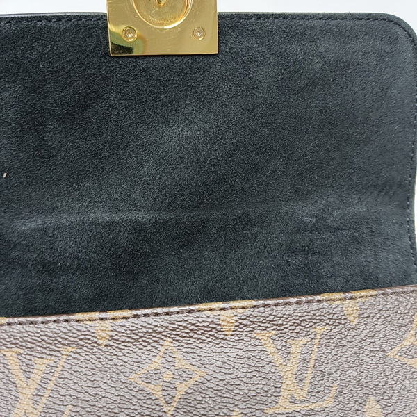 LOCKY BB Monogram Coated Canvas Brown