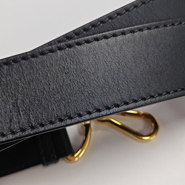 30 Montaigne Mini Oblique Canvas Blue
