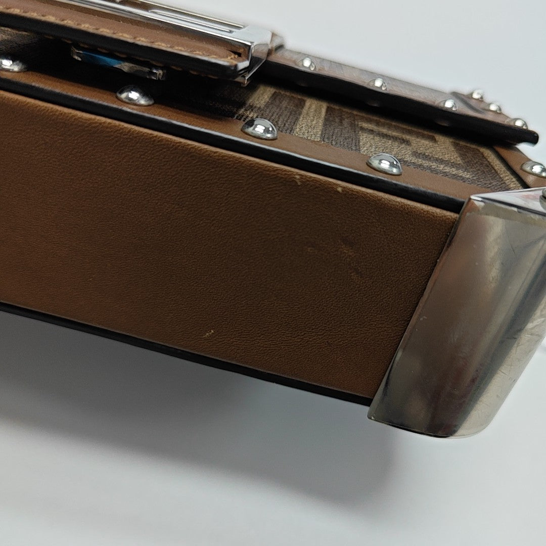 Baguette Trunk Calfskin Brown