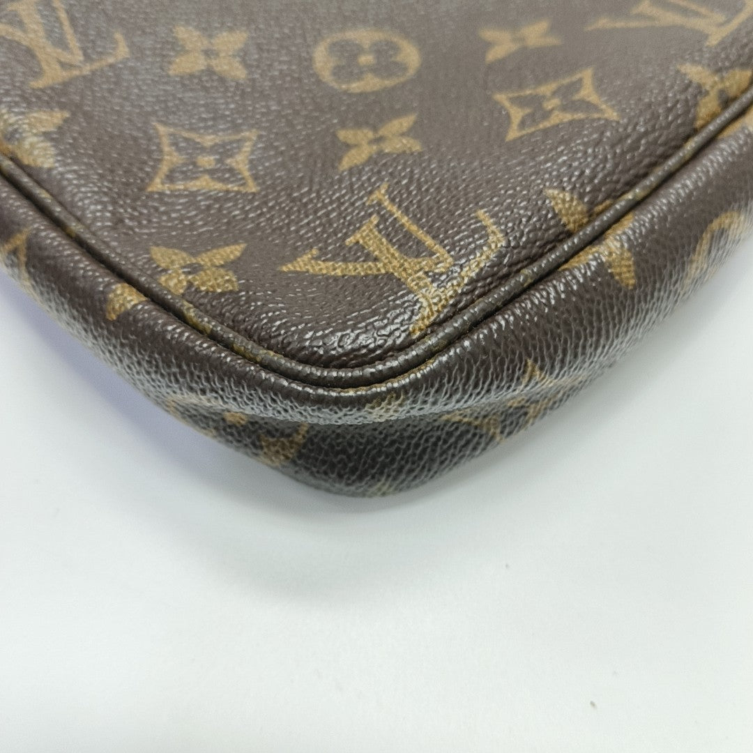 ACCESSOIRES Monogram Coated Canvas Brown