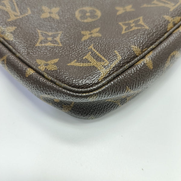 ACCESSOIRES Monogram Coated Canvas Brown