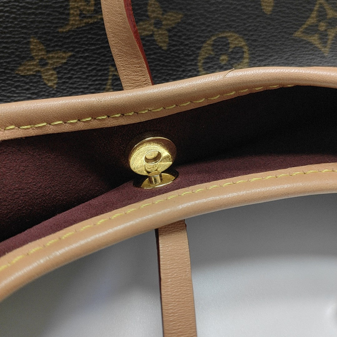 CARRYALL PM Monogram Coated Canvas Brown