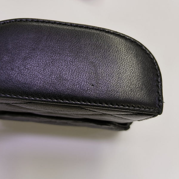 PUFFER Quilted Lambskin Black