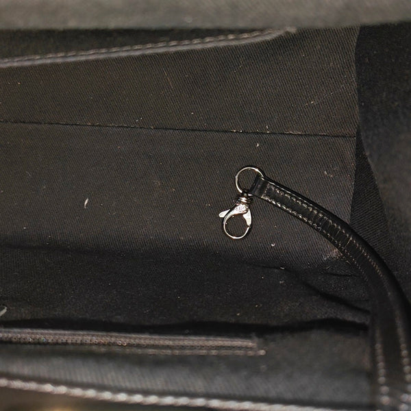 Small Quilted Calfskin Black