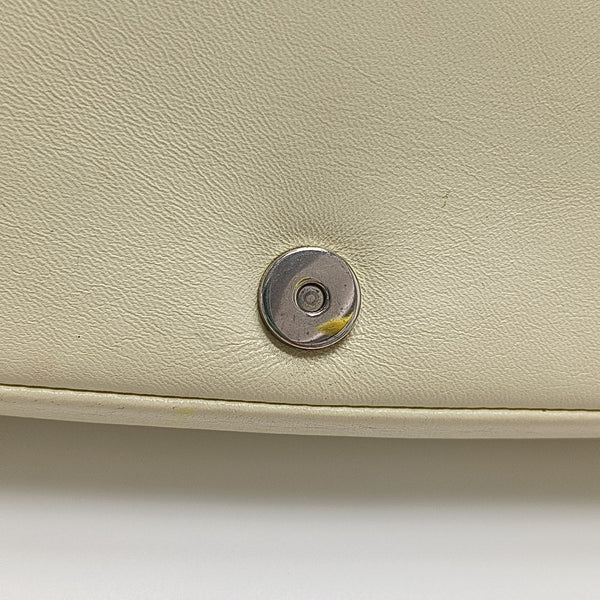 Lola Small Quilted Lambskin White