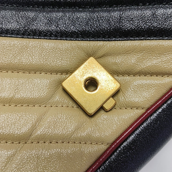 GG Marmont Medium Quilted Calfskin Multicolor
