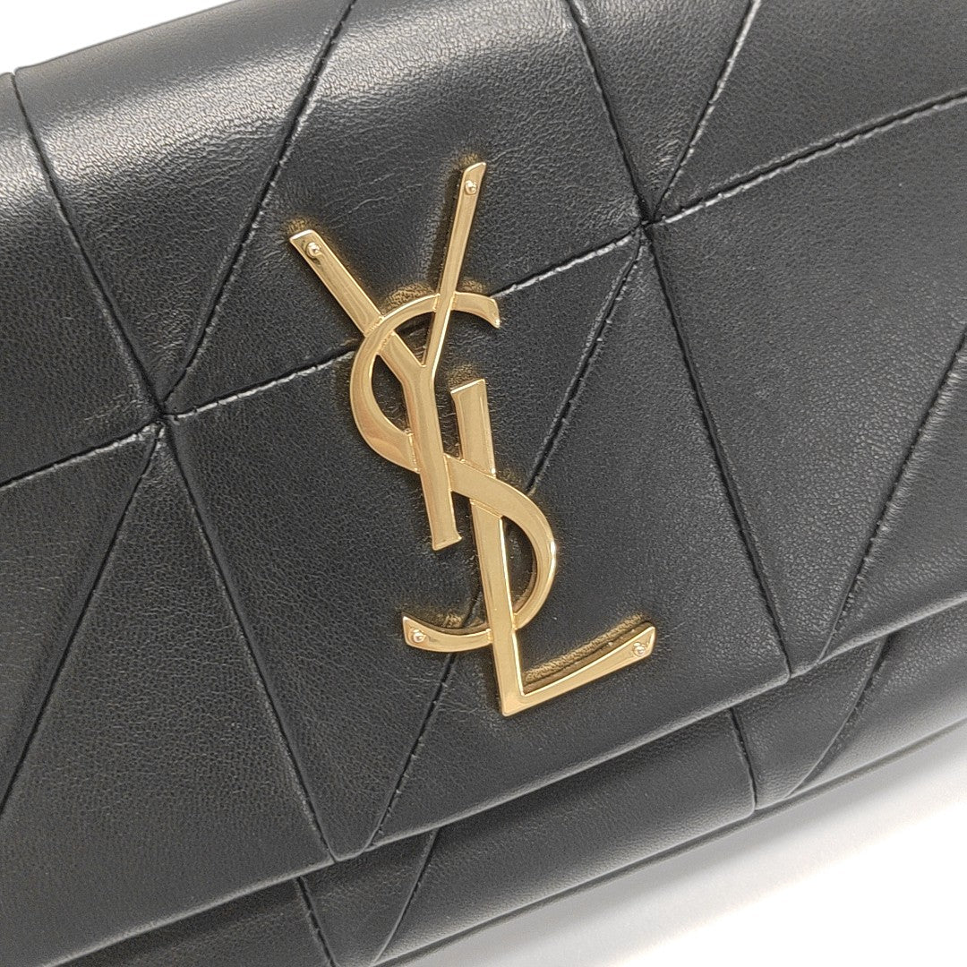 Quilted Lambskin Belt Bag Black