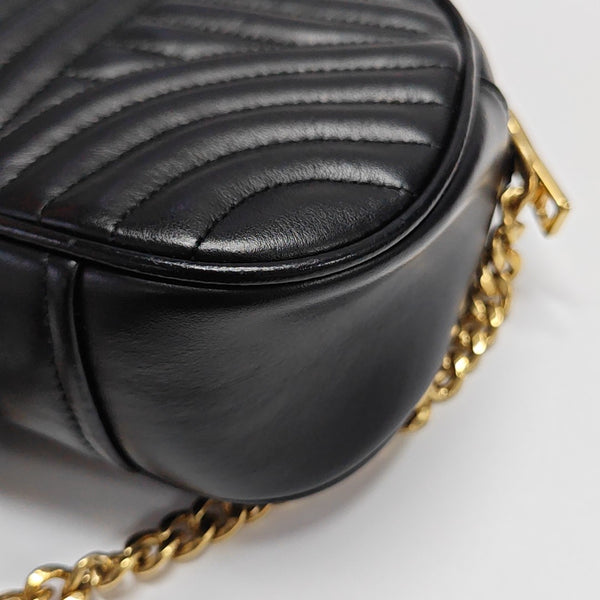 Diagramme Quilted Calfskin Black